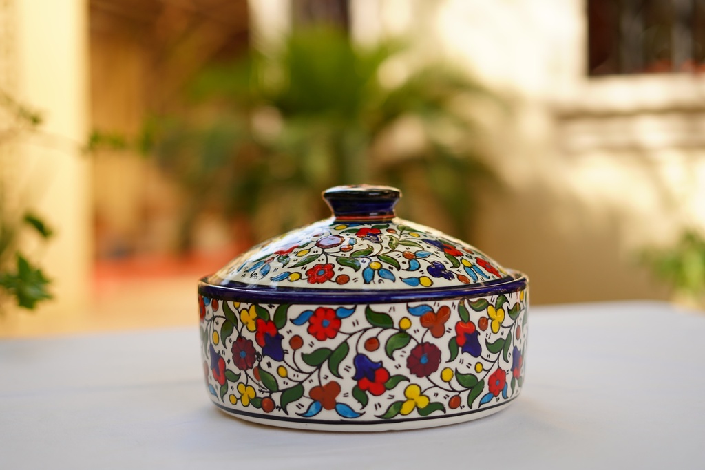 Pot with cover Large - Mixed