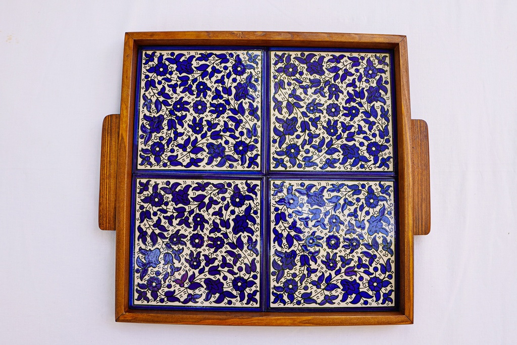 Tray 4 Block - Blue