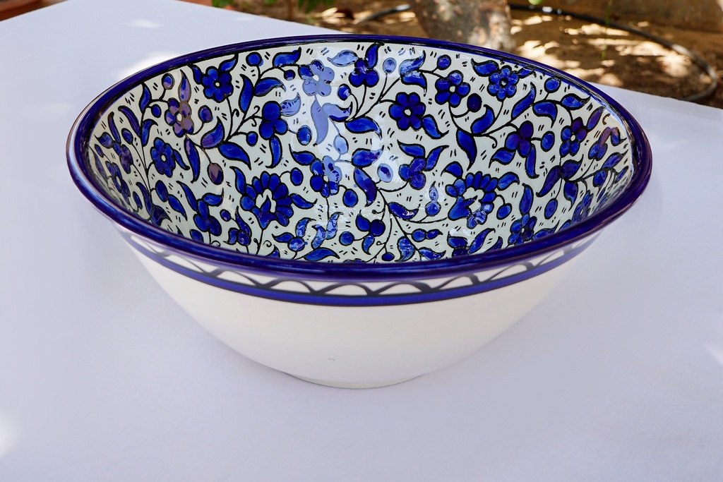 Deep Salad Bowl - Blue