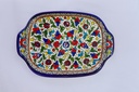 Rectangle Tray with Handle- Mixed Color