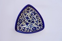 Triangle Plate - Blue