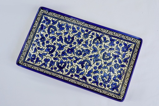 Rectangle Plate - Blue