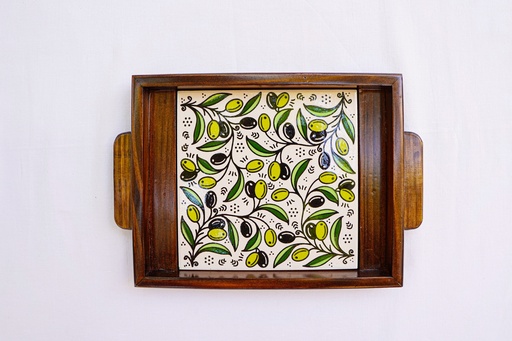 Tray 1 Block - Olive