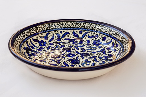 Hummus Plate - Blue