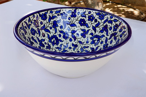 Deep Salad Bowl - Blue